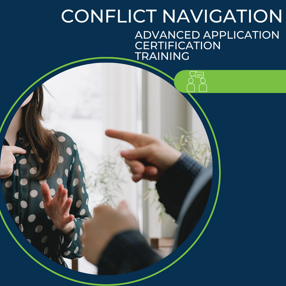 Conflict Navigation Advanced Application Certification Training (July 9th & 16th, 2024)