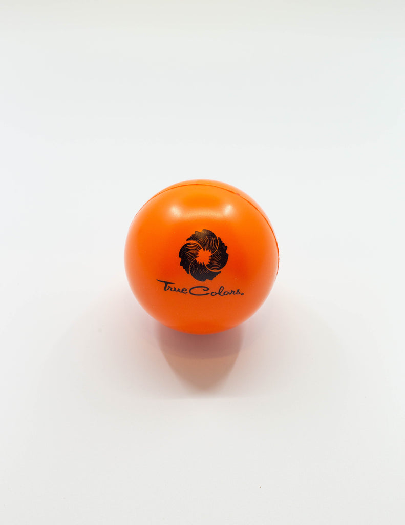Orange True Colors Stress Ball